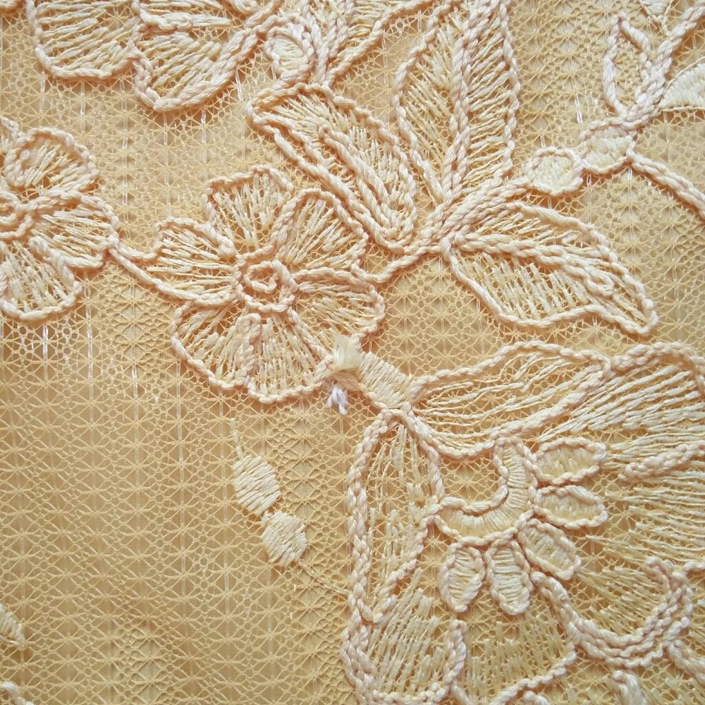 -NWT- Aidan Mattox Tiered Floral Lace Dress 2 - Picture 16 of 16